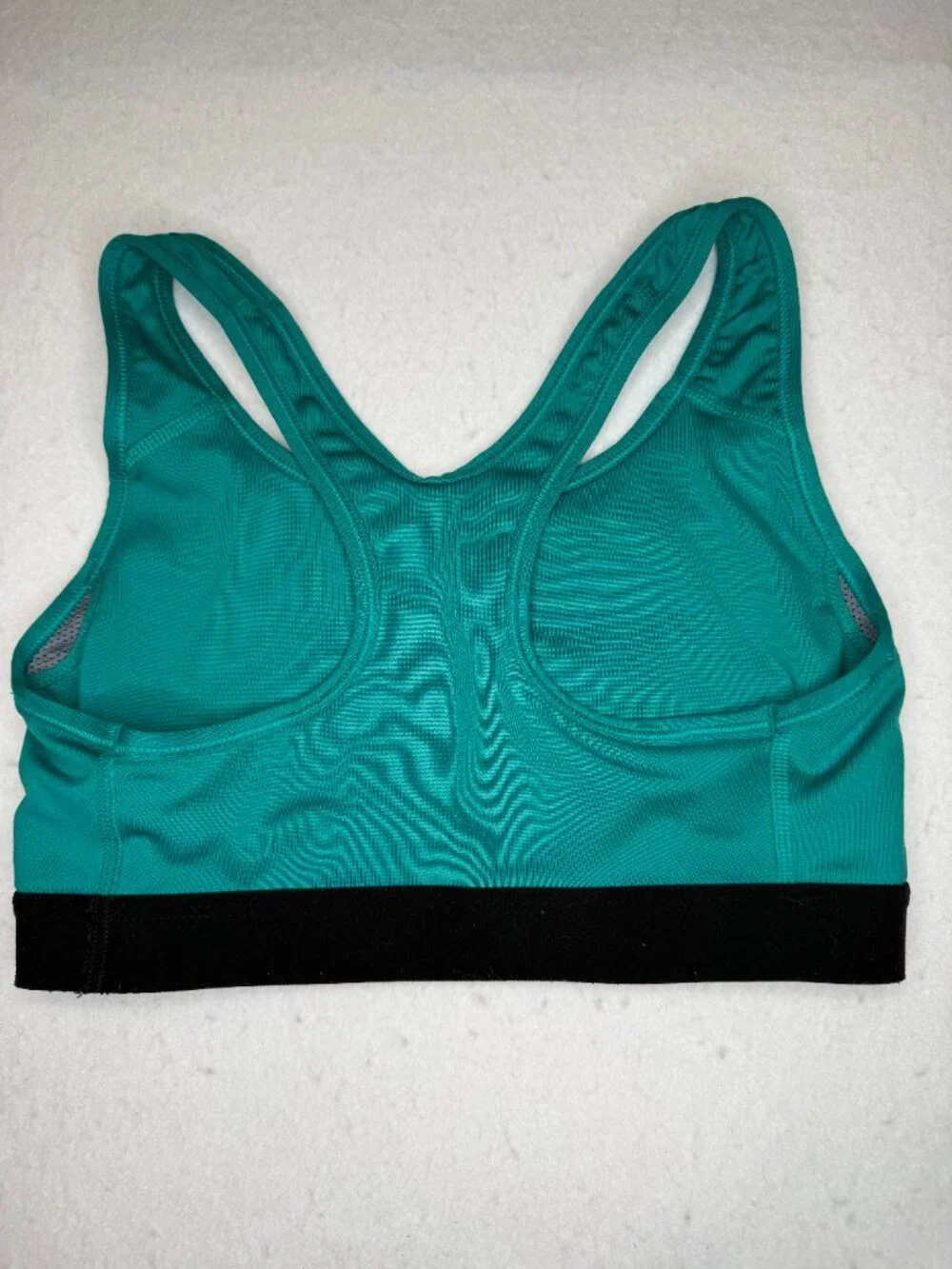 Nike Dri Fit XS Women's Sports Racerback Center Swoosh Teal Green